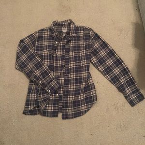 J. Crew Button Down Plaid Shirt
